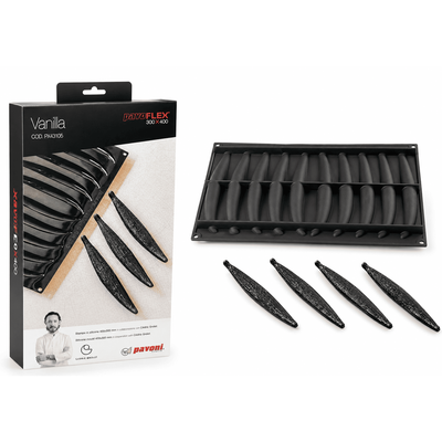 Moule Trompe l'oeil 10 Gousses de Vanille - PX43105S