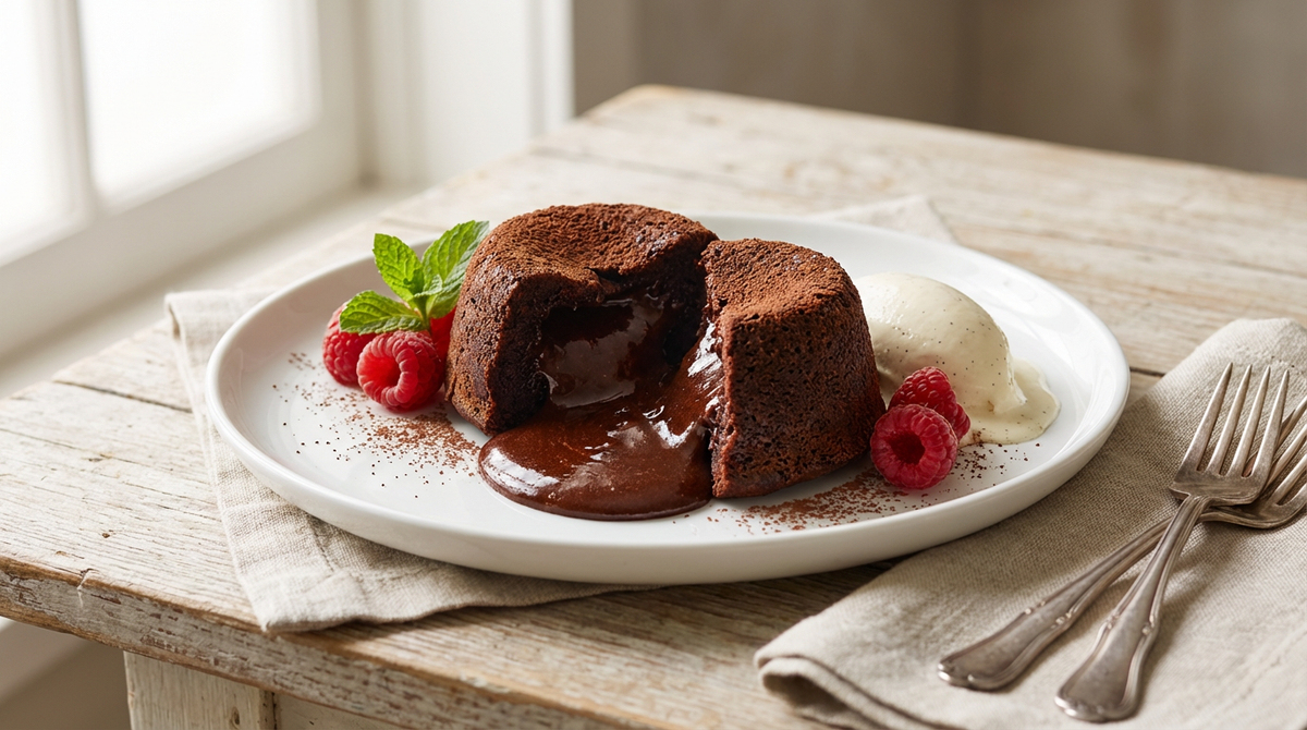 fondant coulant choco Valrhona