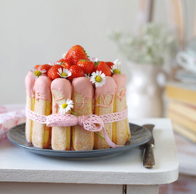 RECETTE DE LA CHARLOTTE AUX FRAISES