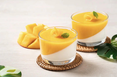 RECETTE DE LA PANNA COTTA À LA MANGUE