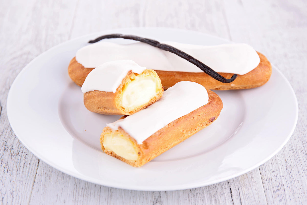 RECETTE DES ÉCLAIRS VANILLE - Patissland