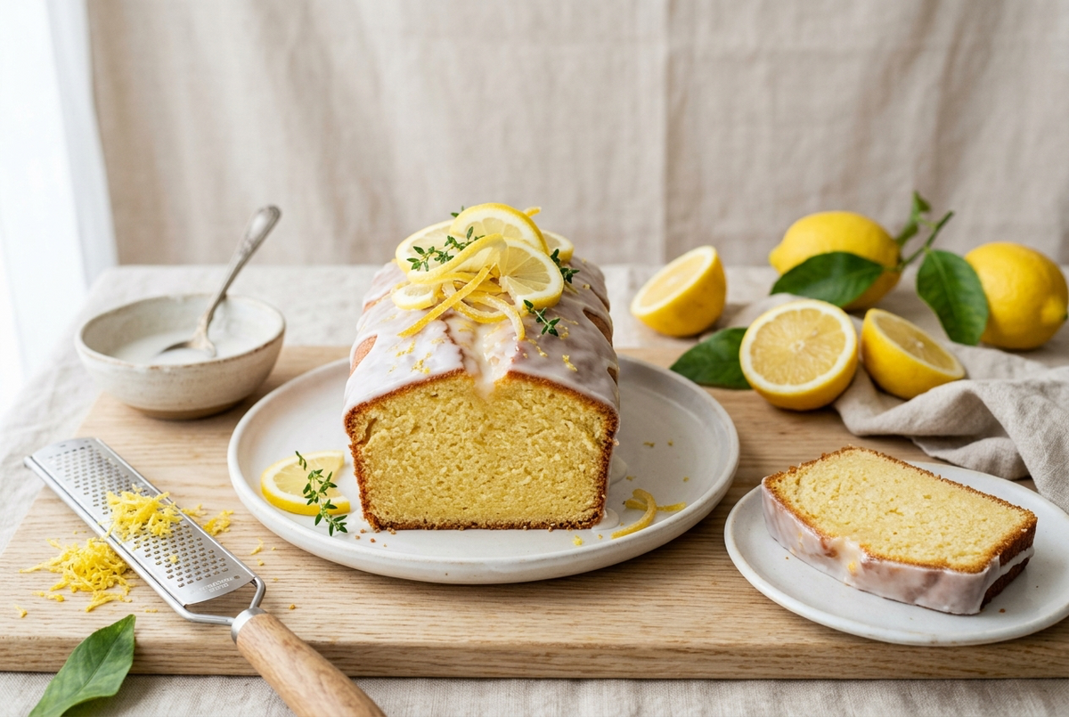 Cake au citron maison