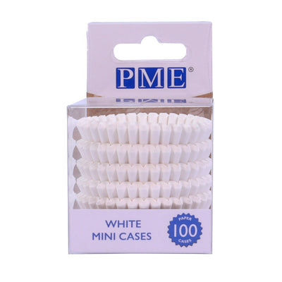100 Mini Caissettes Blanches - PME