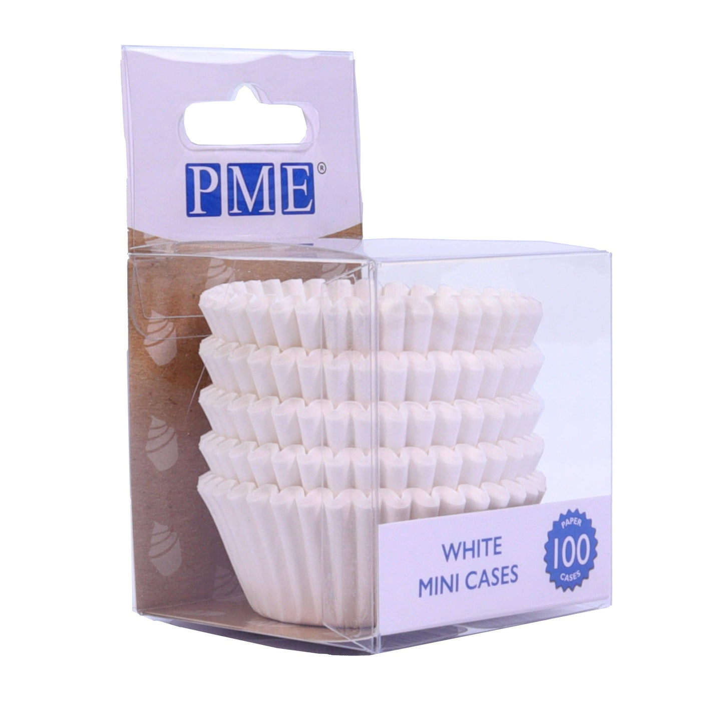 100 Mini Caissettes Blanches - PME