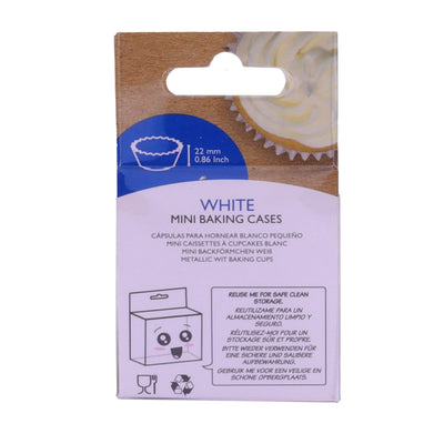 100 Mini Caissettes Blanches - PME