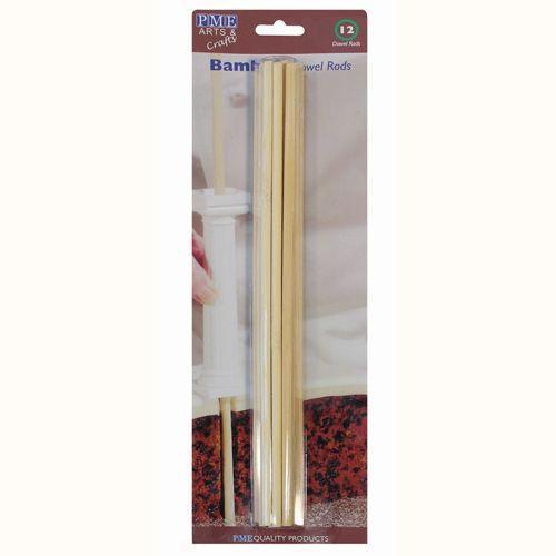 12 Dowels en Bamboo - 30cm - PME