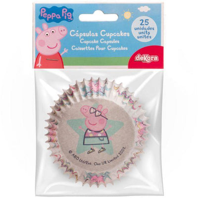 25 Caissettes Peppa Pig - DEKORA