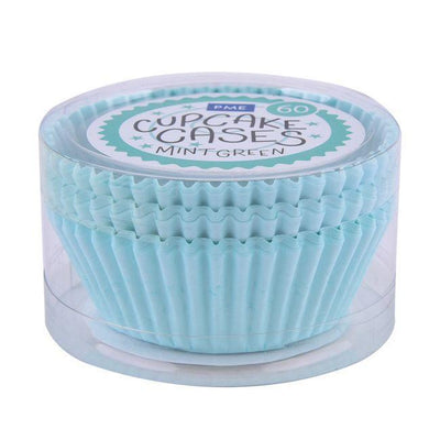 60 Caissettes Mint Green PME - Patissland