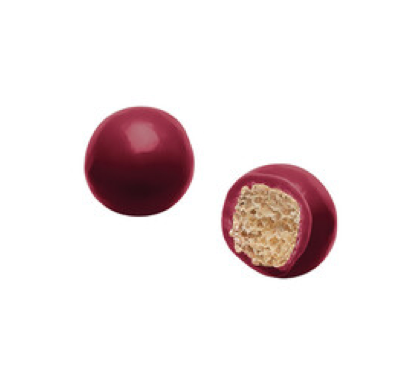 Sachet 1 kg Valrhona Croustibilles Inspiration Framboise – billes croustillantes enrobées
