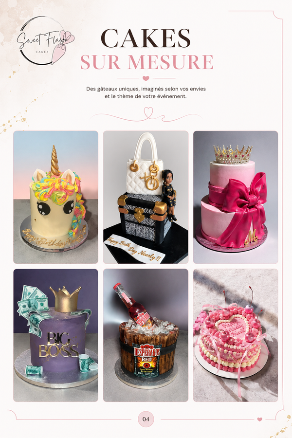 Creazione di Sweet Flavor cakes