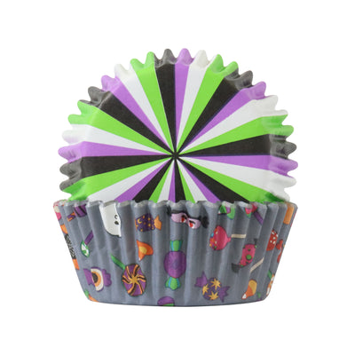 Caissettes à Cupcakes Halloween - Trick or Treat (60 pcs)