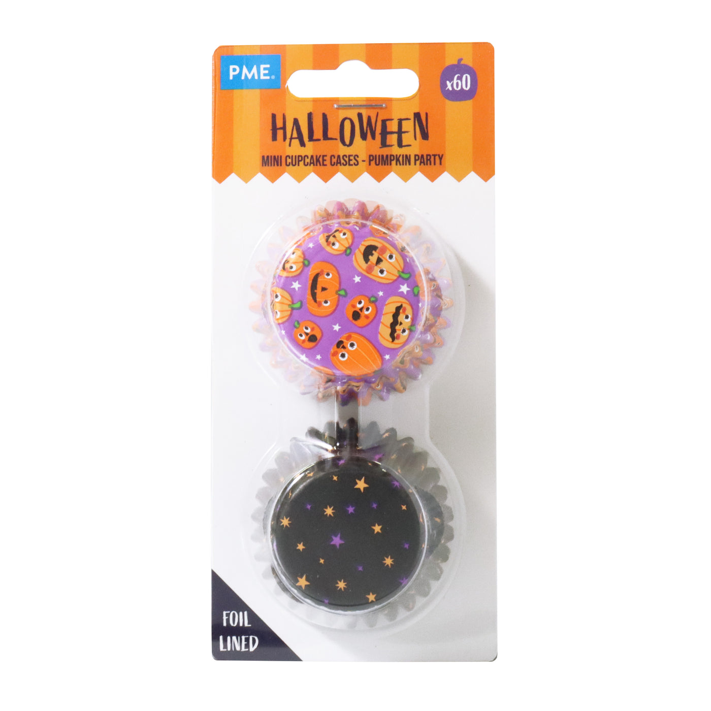 Mini Caissettes à Cupcakes Halloween - Pumpkins Party (60pcs)