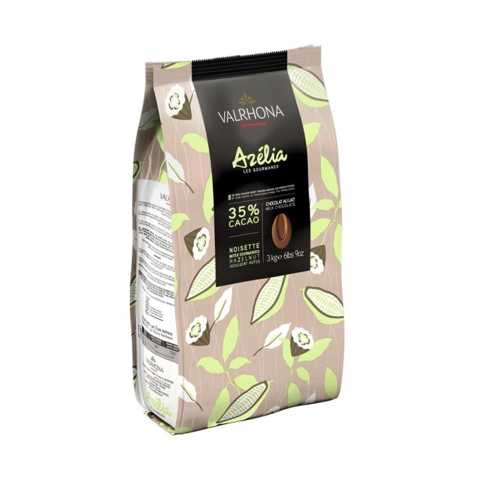 Fèves Chocolat Azelia 35% -3kg