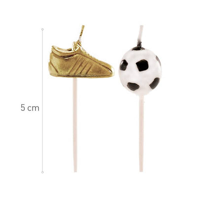 Set de 6 Bougies - Ballon et Crampon