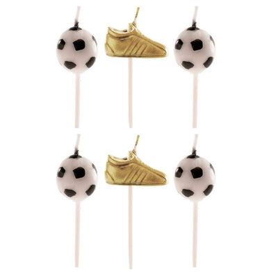 Set de 6 Bougies - Ballon et Crampon