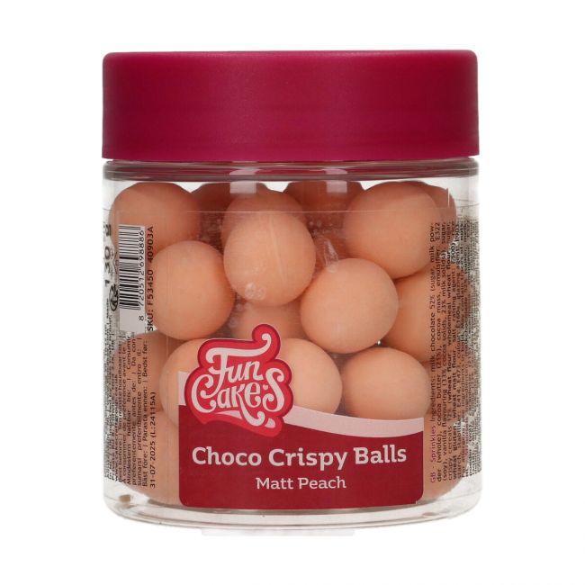 Boules Choco XXL - Matt Peach 130g - FUN CAKES