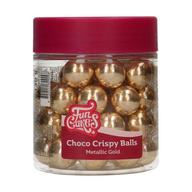 Boules Choco XXL - Metallic Gold 130g - FUN CAKES