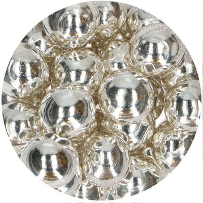 Boules Choco XXL - Metallic Silver 130g - FUN CAKES