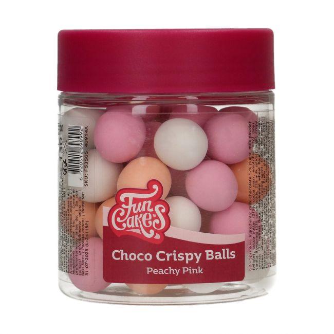 Boules Choco XXL - Peachy Pink 130g - FUN CAKES