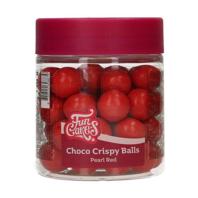 Boules Choco XXL - Pearl Red 130g - FUN CAKES