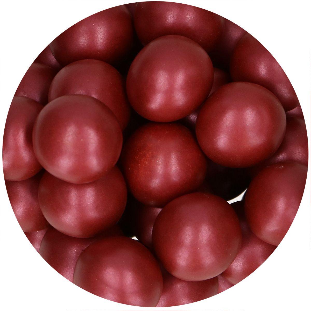 Boules Choco XXL - Shiny Bordeaux 130g - FUN CAKES