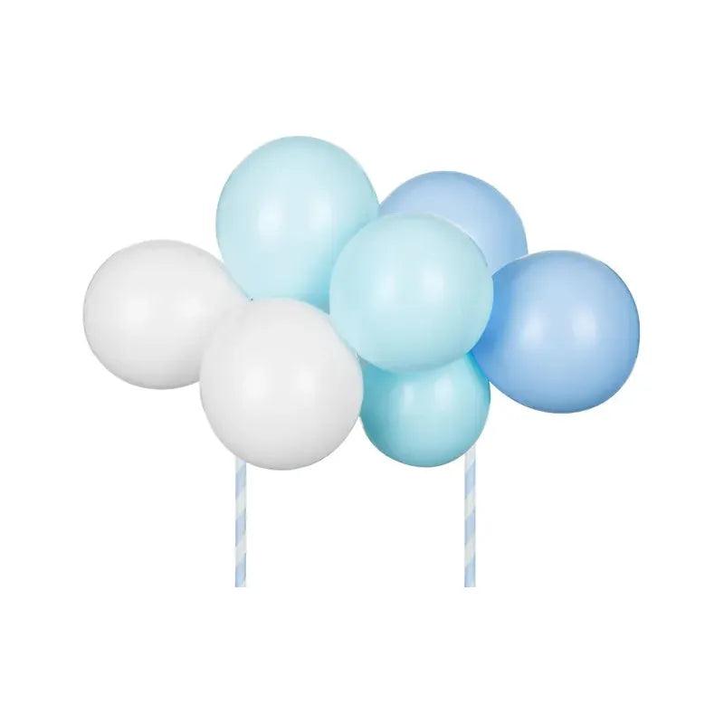 Cake Topper Ballon - Baby Blue - PARTY DECO