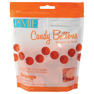 Candy Buttons 340g Orange - PME
