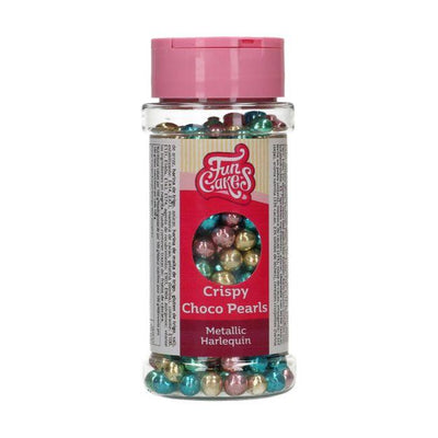 Choco Pearls - Metallic Harlequin 60g - FUN CAKES