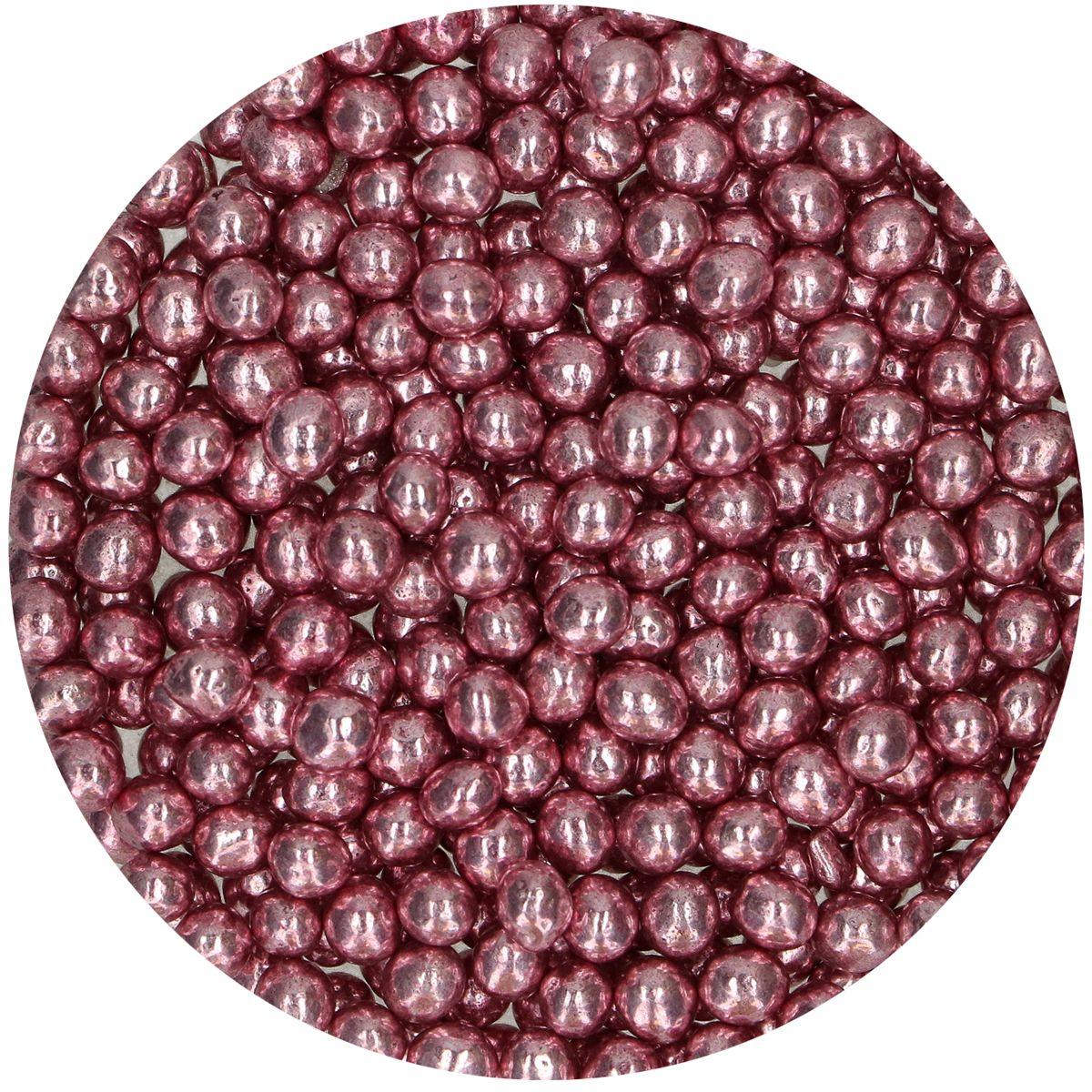 Choco Pearls - Metallic Pink 60g - FUN CAKES