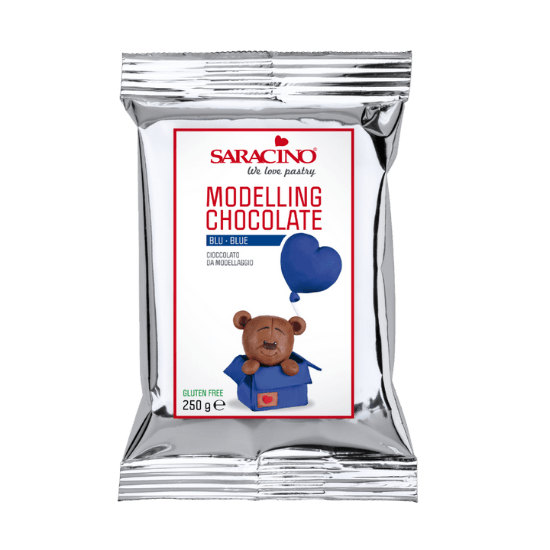 Chocolat de Modelage - Bleu 250g - SARACINO