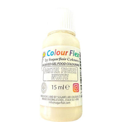 Colorant Liposoluble - Colourflex Pastel White - SUGARFLAIR