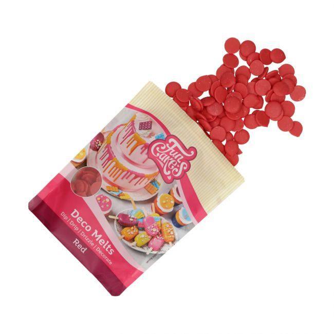 Déco Melts 250g Rouge - Patissland