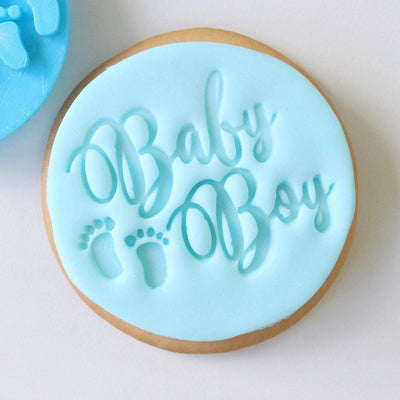 Sweet Stamp - Baby Boy - Biscuit/Cupcake Embosser - Patissland