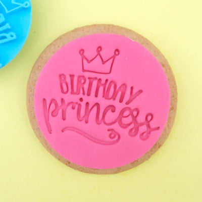 Sweet Stamp - Birthday Princess - Biscuit/Cupcake Embosser - Patissland