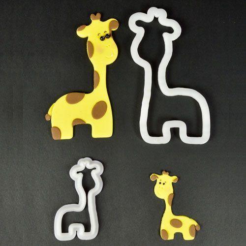 Emporte-pièce Maman et Bébé Girafe - Patissland