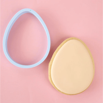 Emporte-pièce en forme d'oeuf en plastique de qualité alimentaire - parfait pour Pâques