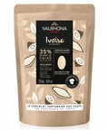 Fèves Ivoire Chocolat Blanc 35% - 250g - Valrhona