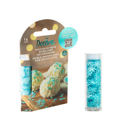 Flocons de Neige Bleus - DECORA