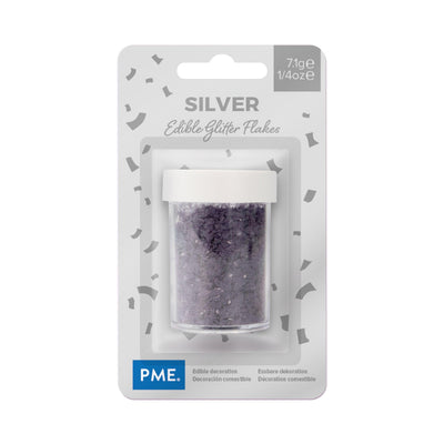 Flocons pailletés Silver / Purple - PME - PME