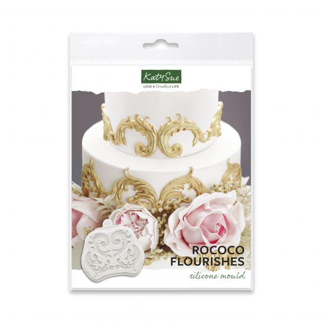 Moule Katy Sue - Rococo Flourishes