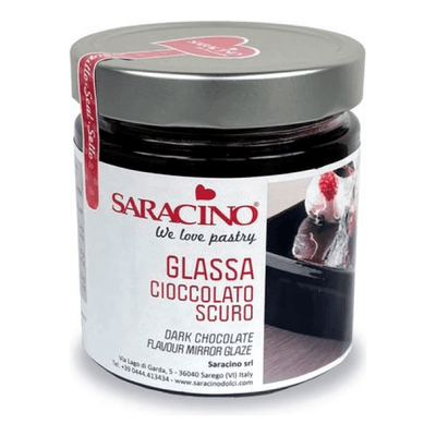 Glaçage Miroir Chocolat Noir - 350g - SARACINO