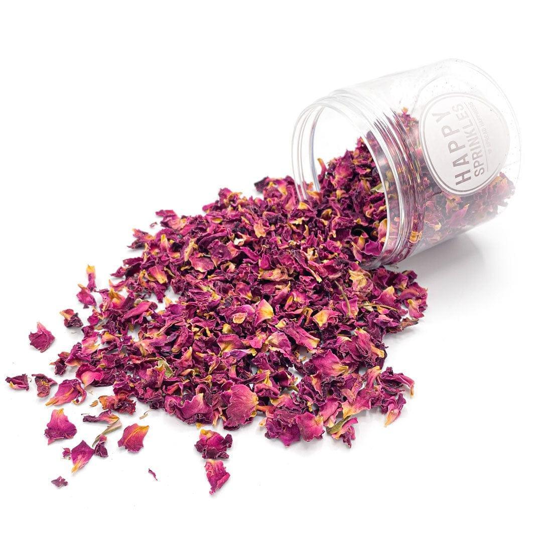 Happy Sprinkles - Fleurs de Roses Comestibles 12g - Patissland