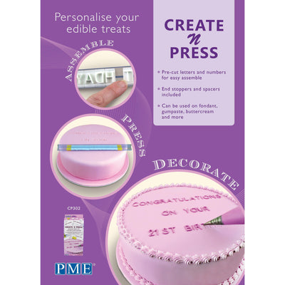 Kit de tampons à message pour biscuits pour personnaliser vos créations pâtissières avec des messages uniques et originaux.