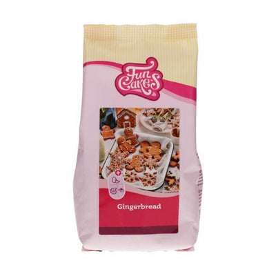 Mix pour Pain d'Épices (gingerbread)- 500g DLUO 08/24 - FUN CAKES