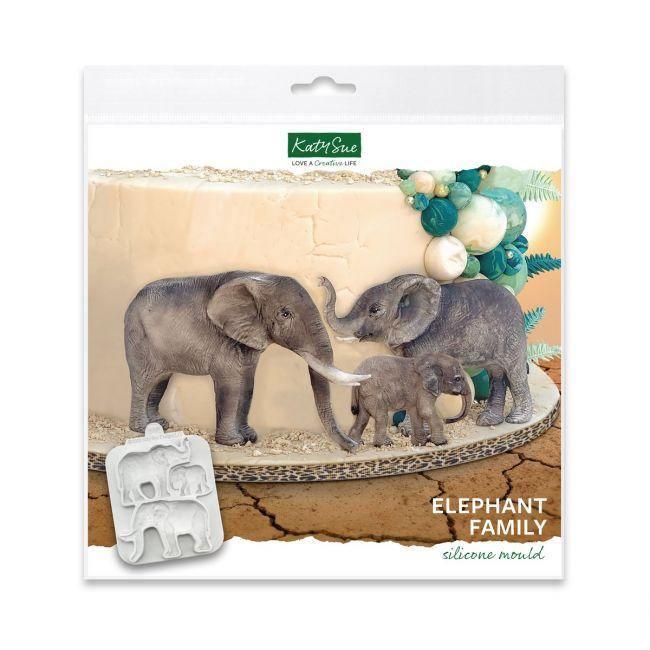 Moule Katy Sue - Elephant Family - Patissland