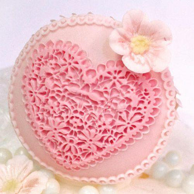 Moule Katy Sue - Lace Heart - Patissland