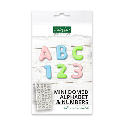 Moule Katy Sue - Mini Alphabet & Numbers - KATY SUE