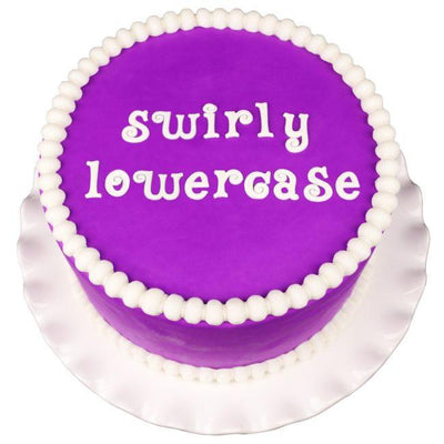 Moule Marvelous - Swirly Lowercase - MARVELOUS MOLDS