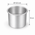 Runde Backform Ø 12,5 cm Höhe 10 cm