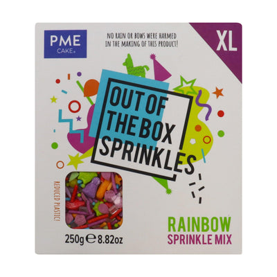 Out of the Box Sprinkles - Rainbow XL 250g - PME